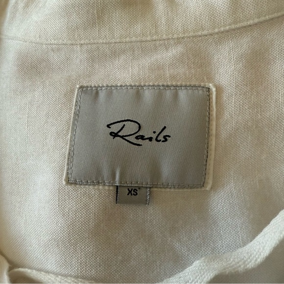 Rails Rocky Dress in Astoria Stripe Size XS‎ Linen Blend - Picture 5 of 6